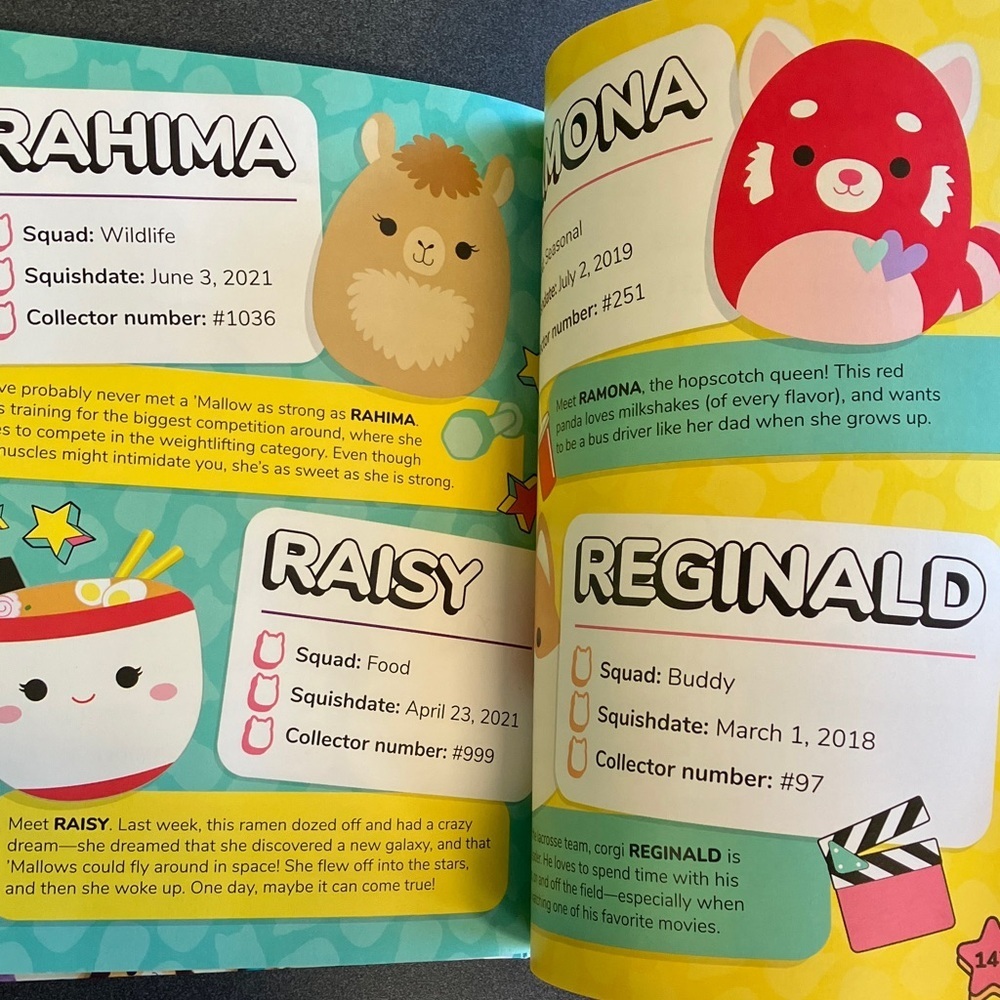 Squishmallows official Collector's Guide - hardcover - Picture 14 of 16